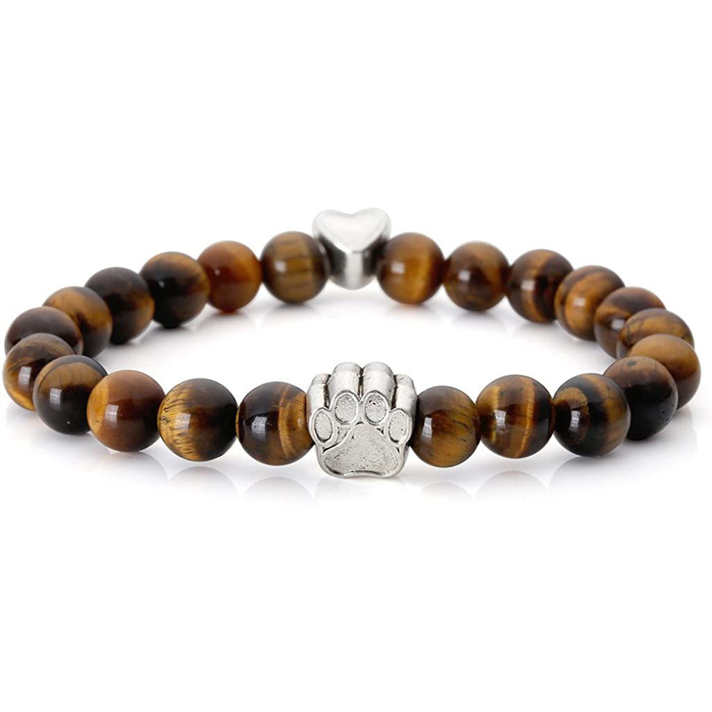 Cute Pet Paw Print Bracelet Love Alloy