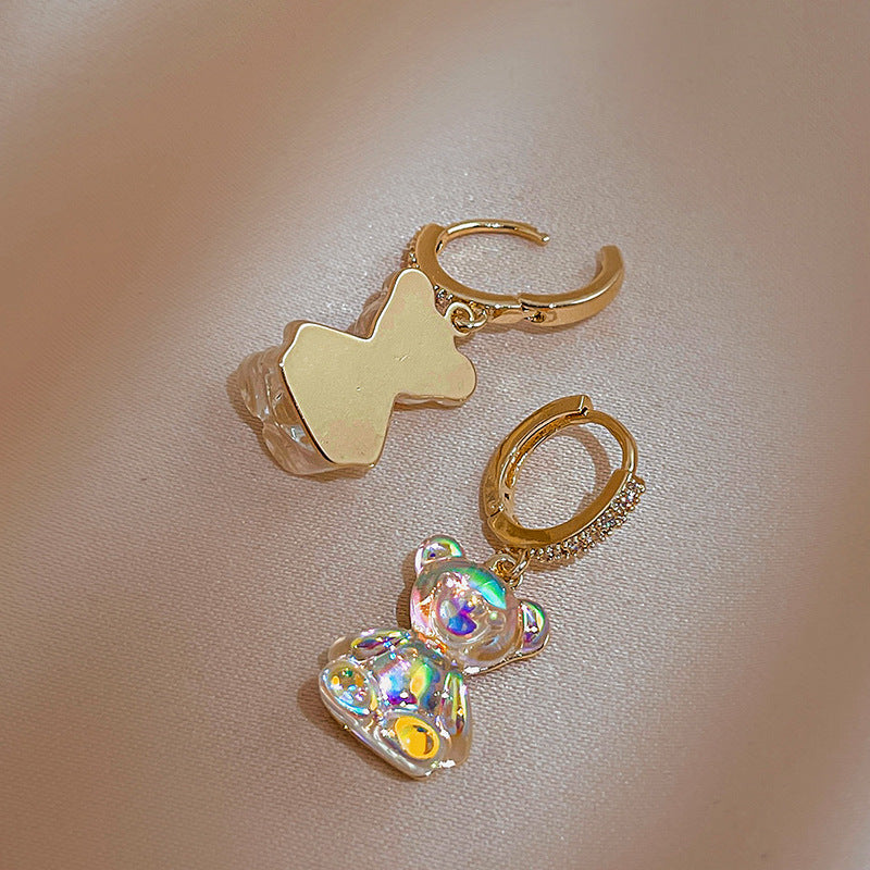 Temperament Sweet Girl Cartoon Animal Earrings