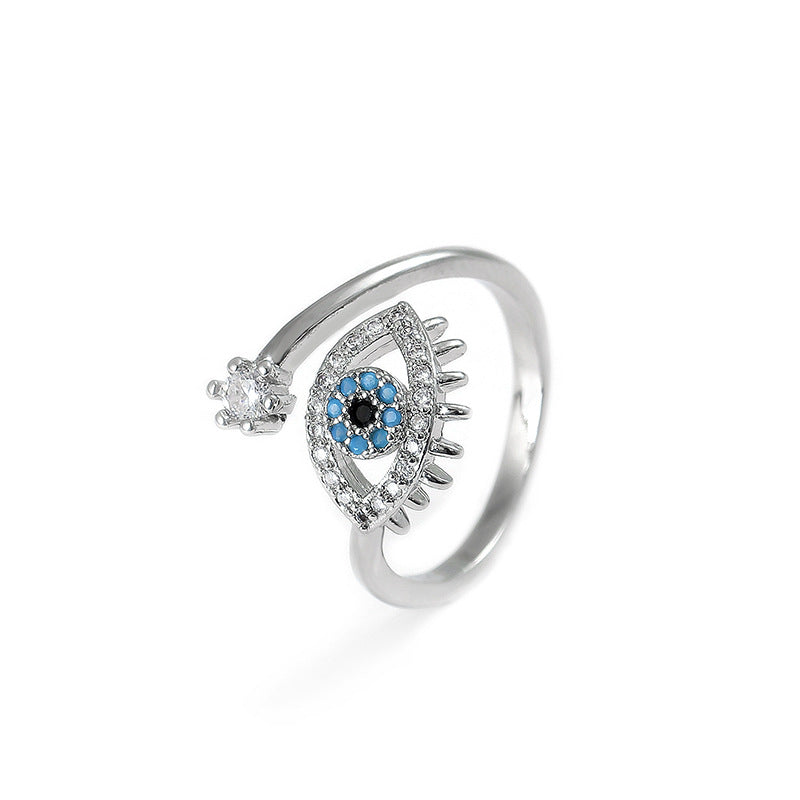 Foreign Trade Creative Devil's Eye Ring