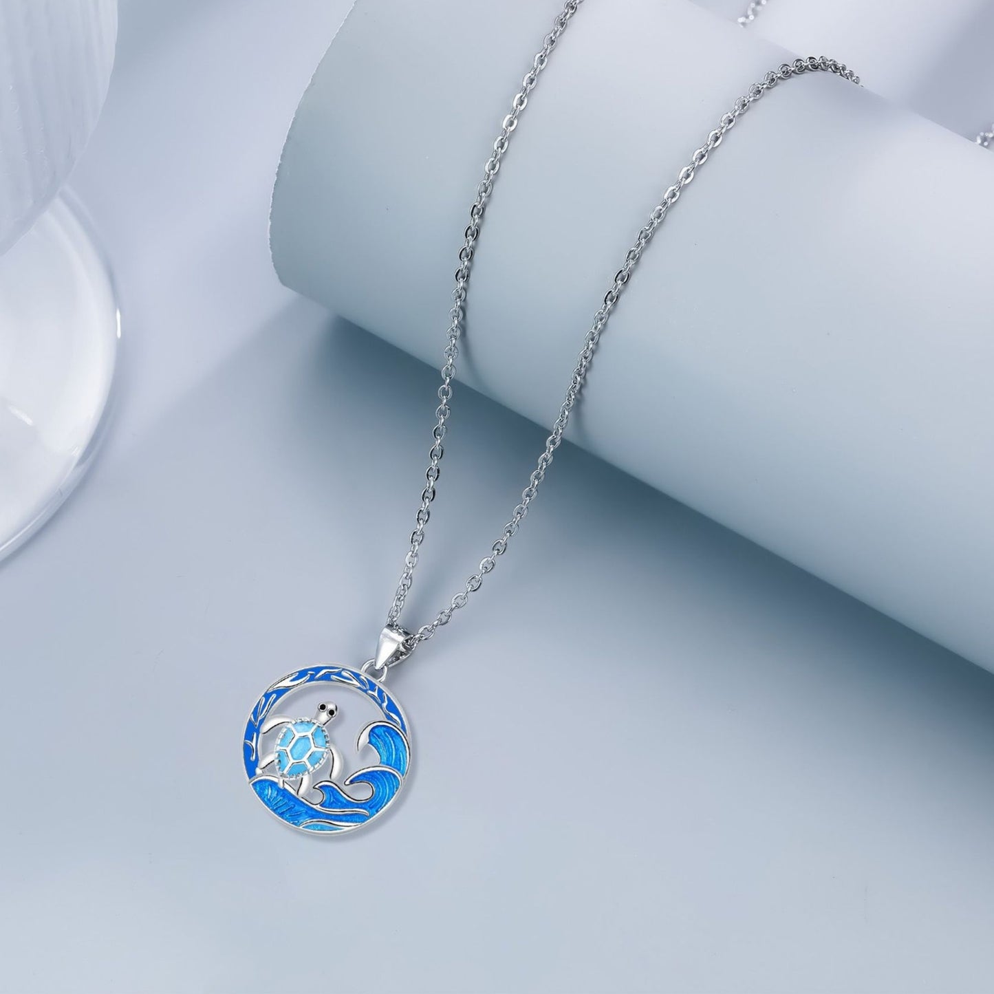Ocean Series Sea Turtle Necklace Personalized Fashion Women's Summer Jewelry