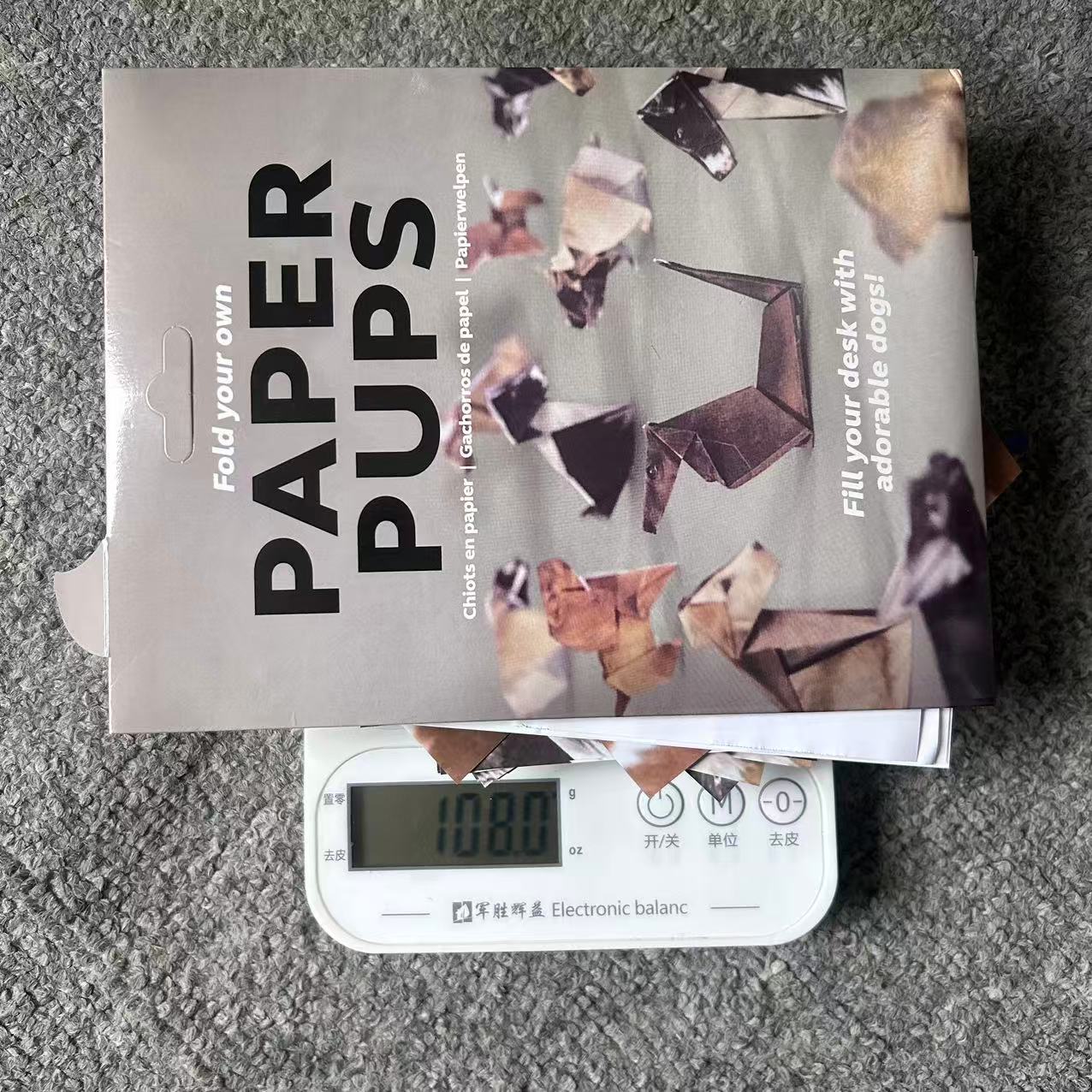 Paper Cat Folding Animal Origami