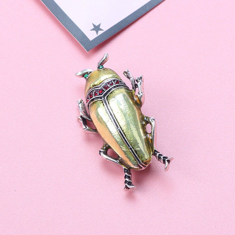Exaggerated Versatile Beetle Animal Party Brooch