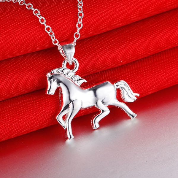 Horse Earrings Silver-plated Jewelry
