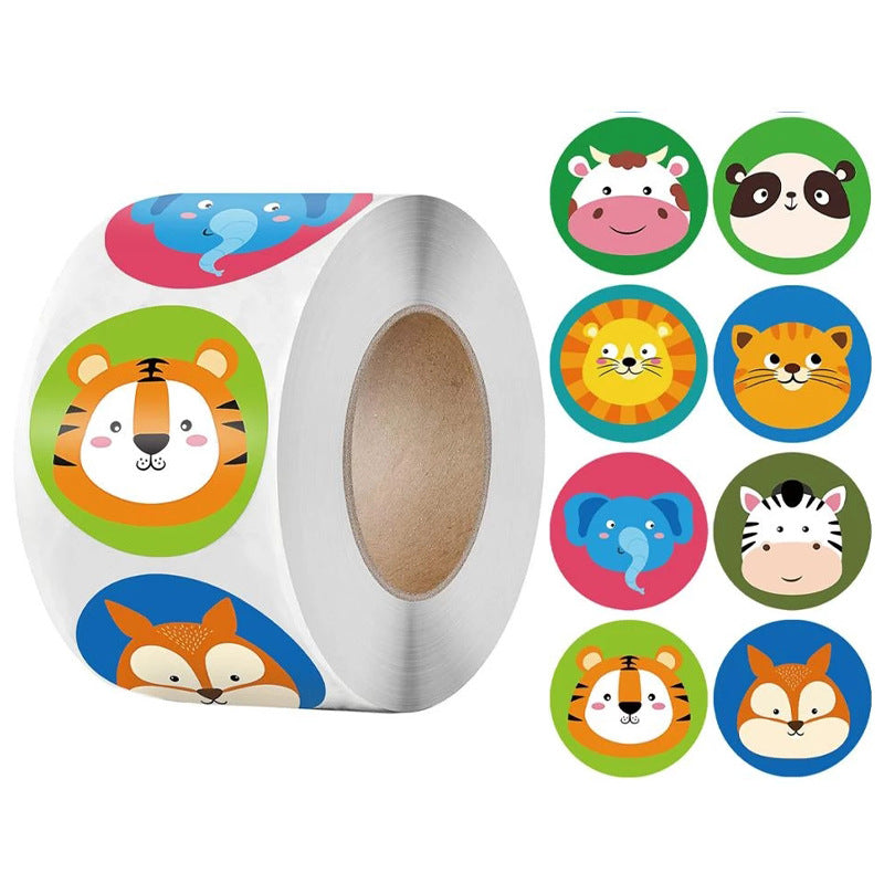 Children's Cartoon Animal Stickers Cute