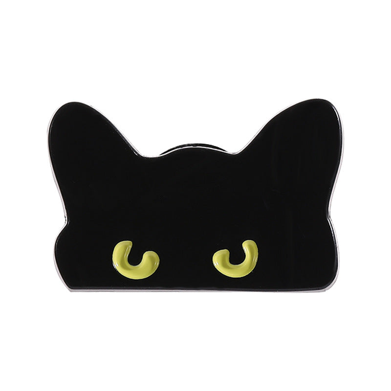 Creative Black Cat Cartoon Cute Brooch