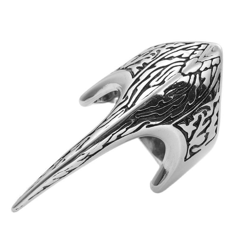 Titanium Steel Animal Beak Vintage Men's Personality Punk Ring