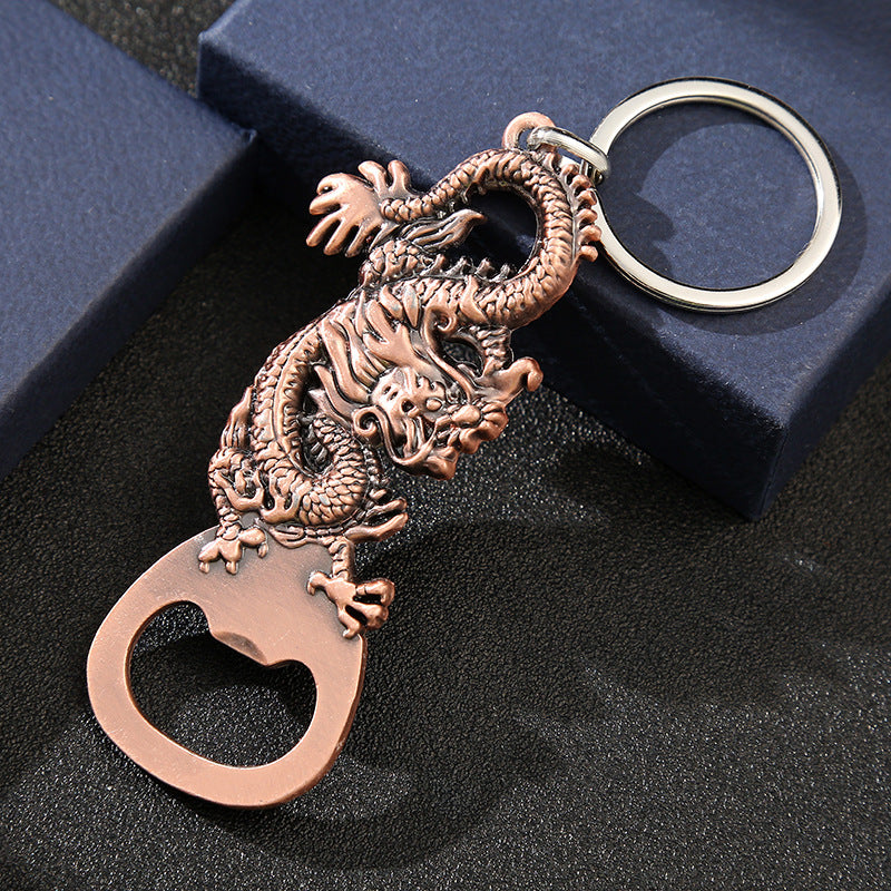 Such As Color Steel Keychain Dragon Bottle Opener