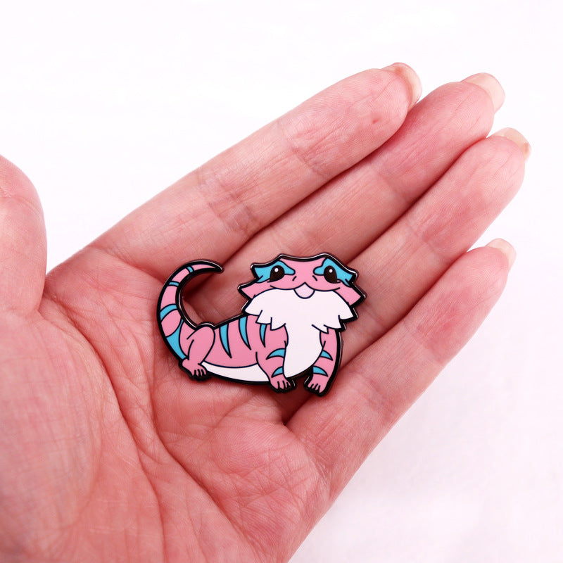 Lizard Brooch Badge Accessories