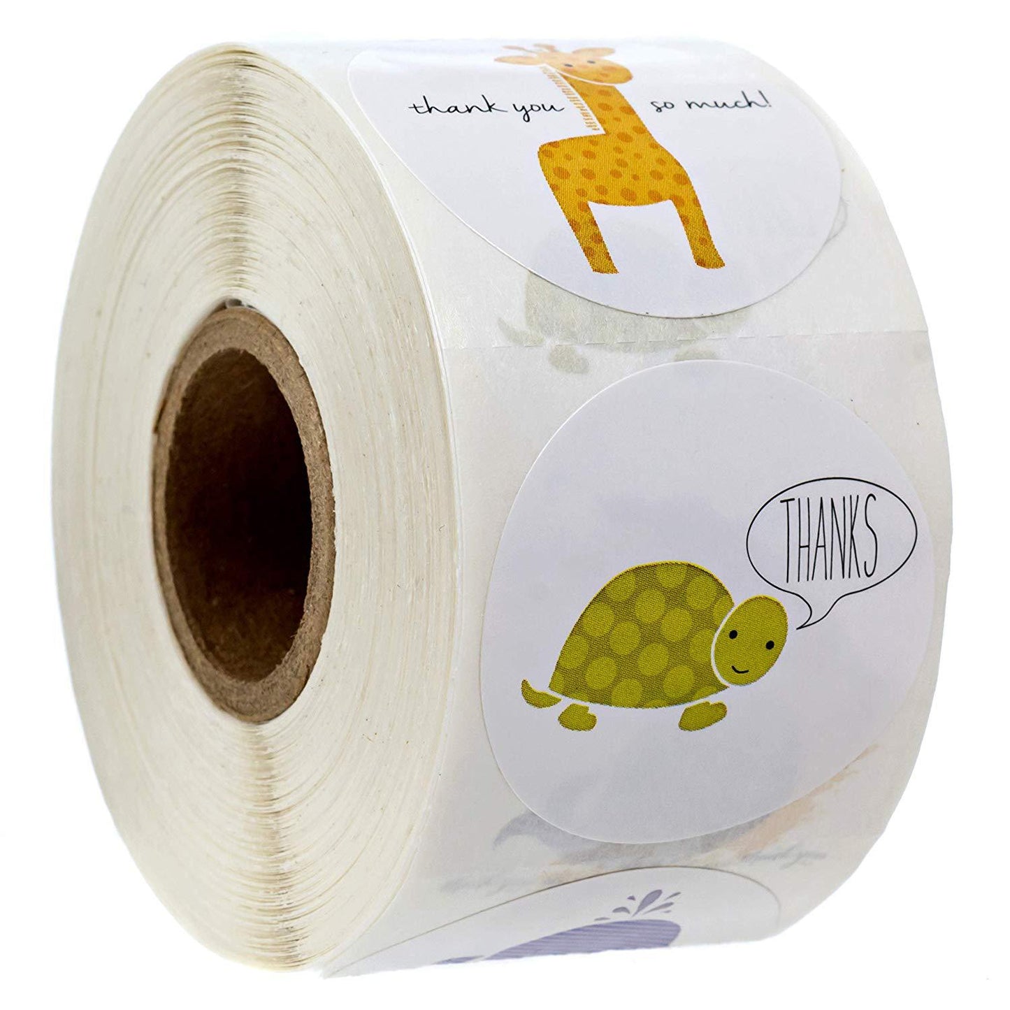 Roll Seal Affixed Animal Decoration Sticker Label
