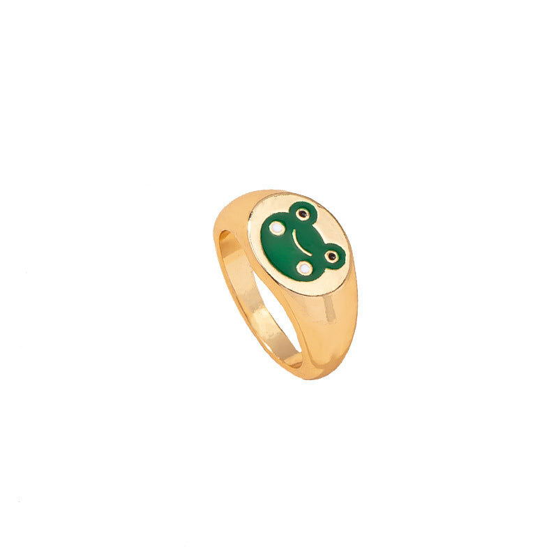 Hip Hop Wind Ring Cartoon Animal