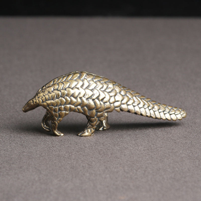 Decoration Animal Micro-carving Creative Tea Pet Decoration Old Bronze Ware