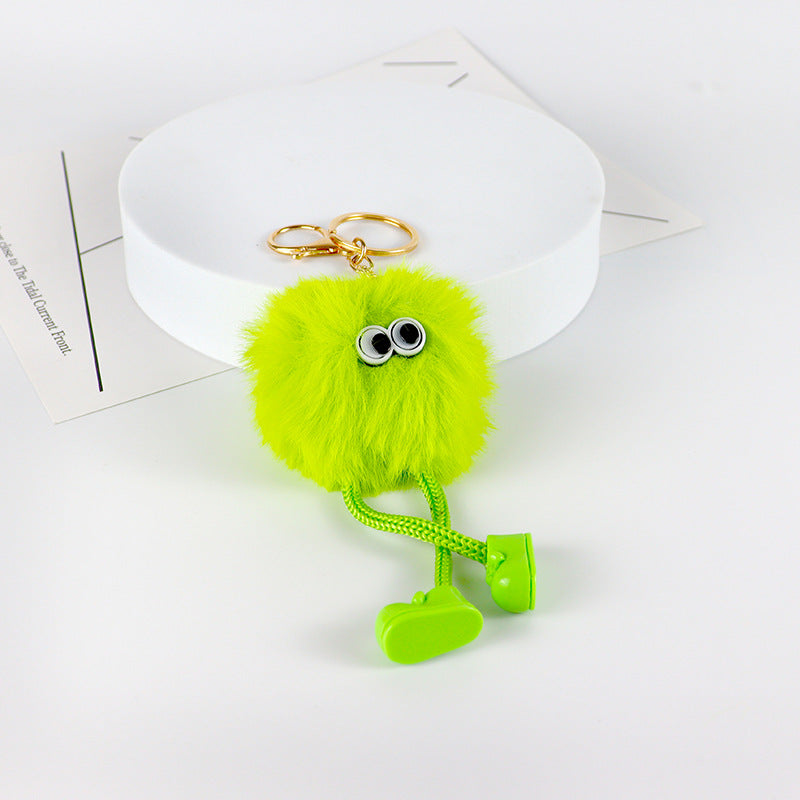 Car Keyring Bag Plush Pendant