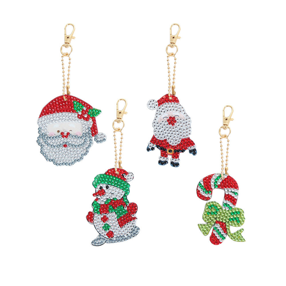 DIY Diamond Keychain Cartoon Animal Series