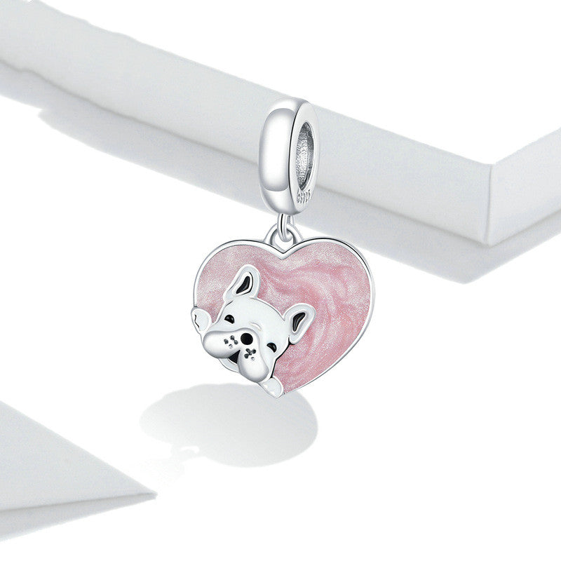 Heart-shaped Oil Drop Pendant Jewelry Accessories