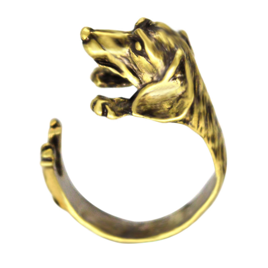 Sausage Dog Animal Adjustable Ring