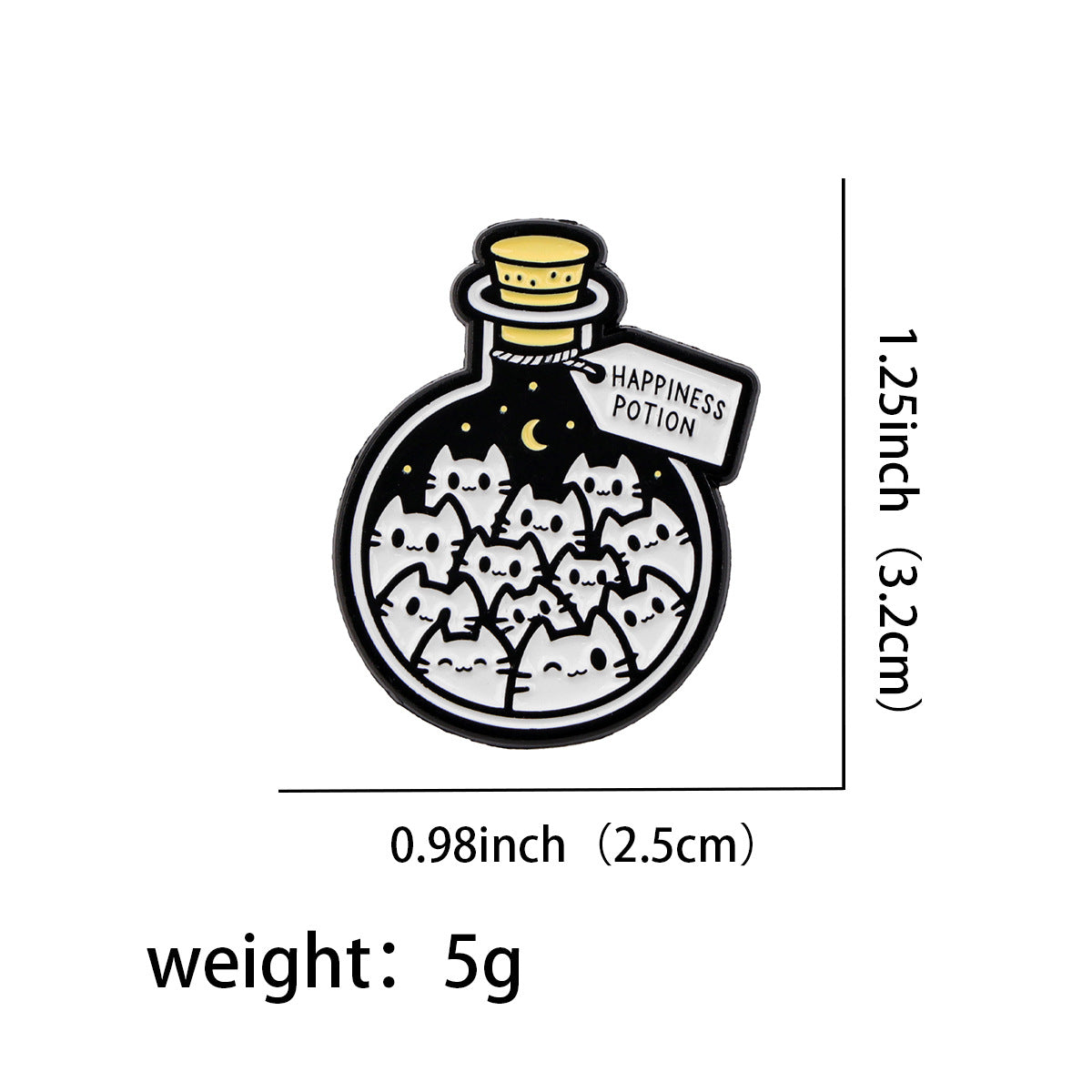 Creative Alloy Fashion Personalized Animal Brooch