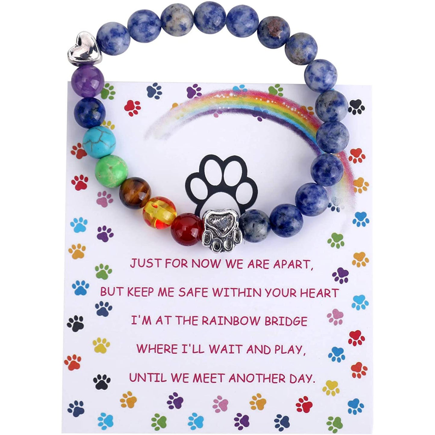 Cute Pet Paw Print Bracelet Love Alloy