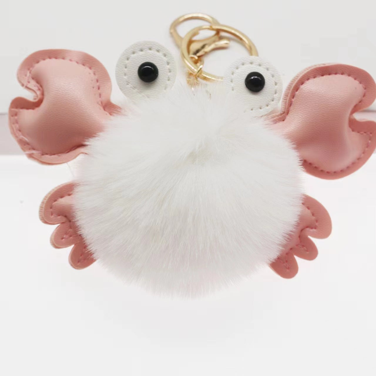 Cartoon Cute Crab Keychain Pendant