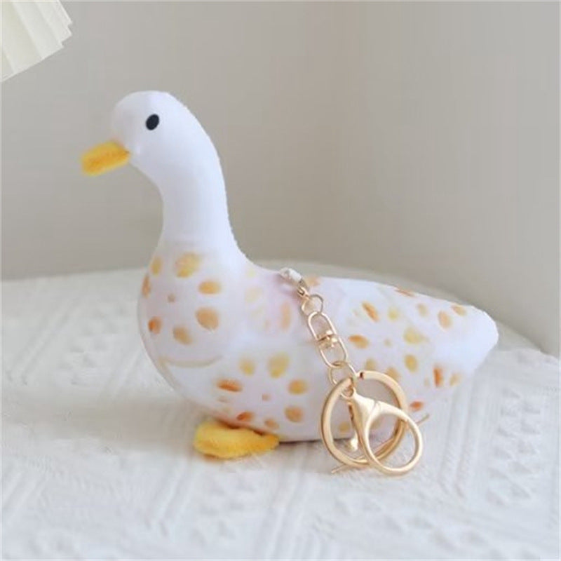 Banana Duck Pendant Dating Keychain