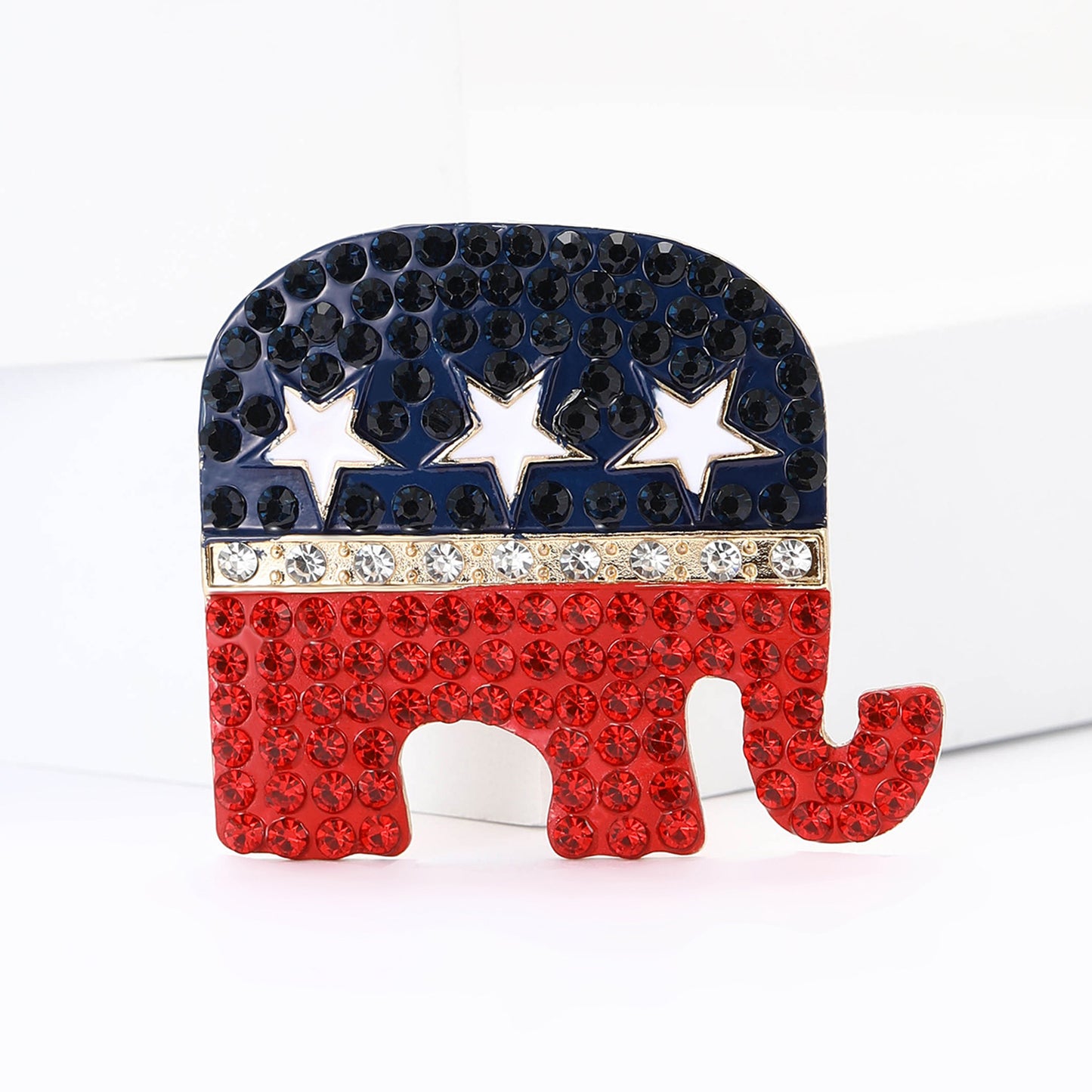 European And American Fashion Alloy Elephant Brooch