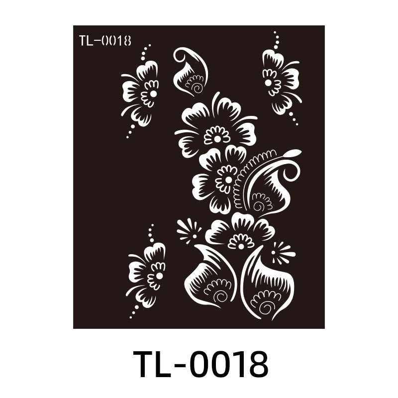 Hollow Tattoo Sticker Juice Inkjet Tattoo