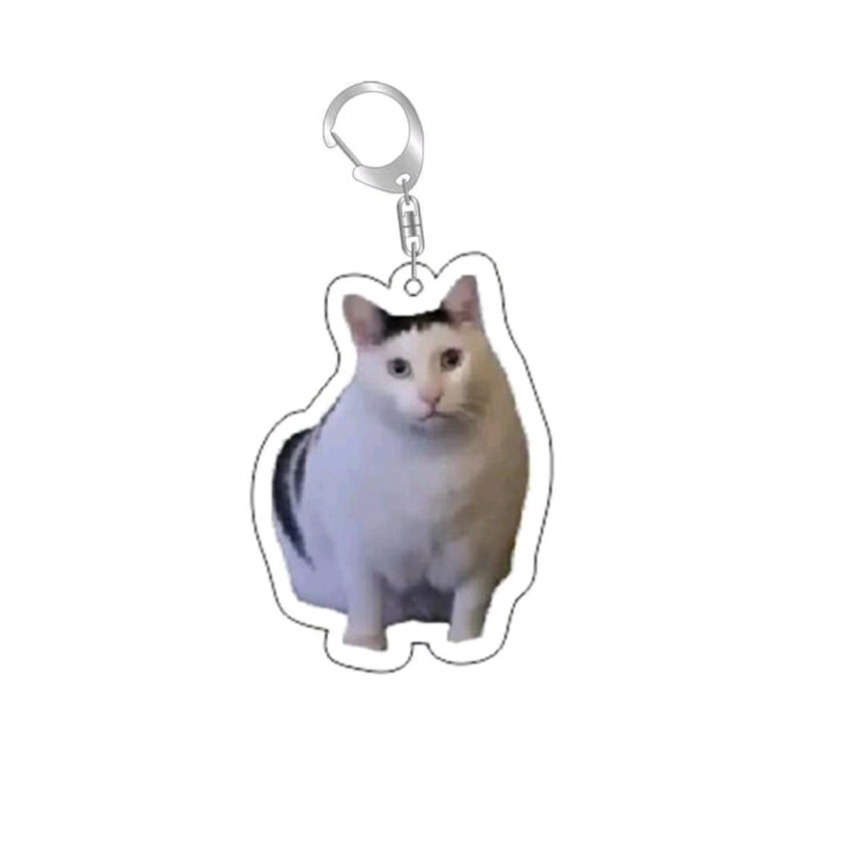 Facial Expression Bag Keychain Acrylic Hang Decorations