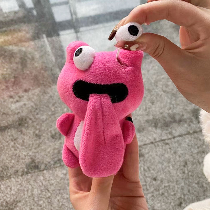 Magnetic Frog Tongue Kiss Keychain