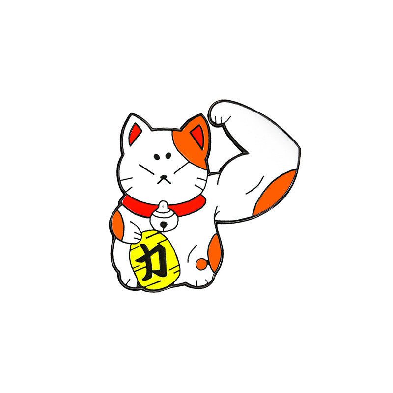 Cute Cartoon Creativity Metal Brooch Decorations