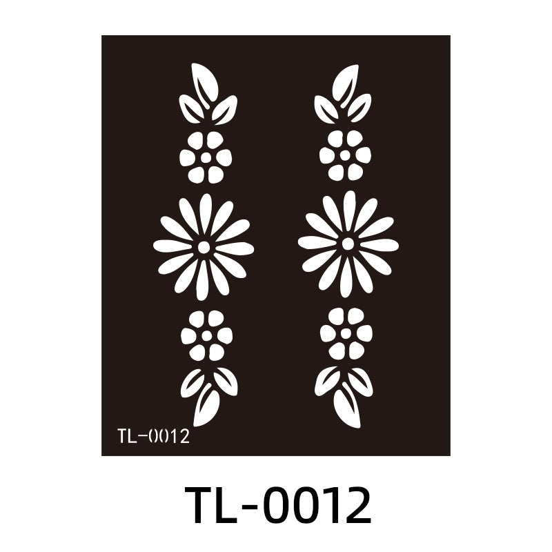 Hollow Tattoo Sticker Juice Inkjet Tattoo