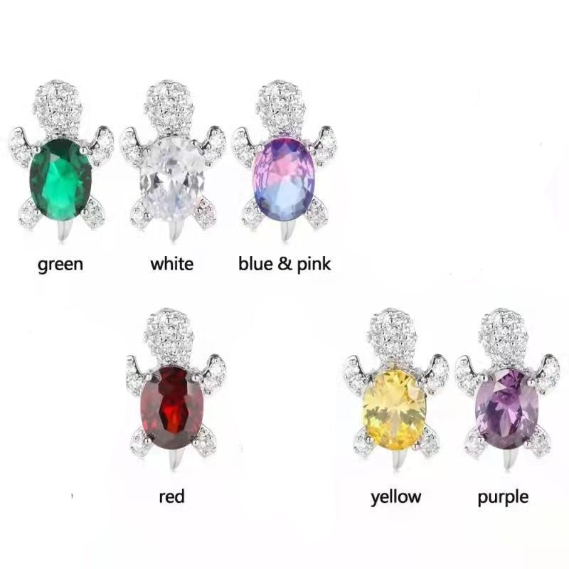 Cute Little Animal Niche Design Earrings Jewelry Stud Earrings