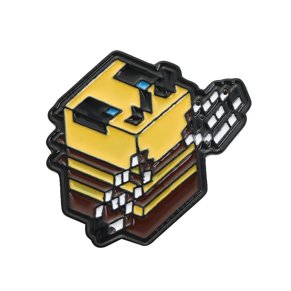 Clothes Accessories Insect Series Badge Zinc Alloy