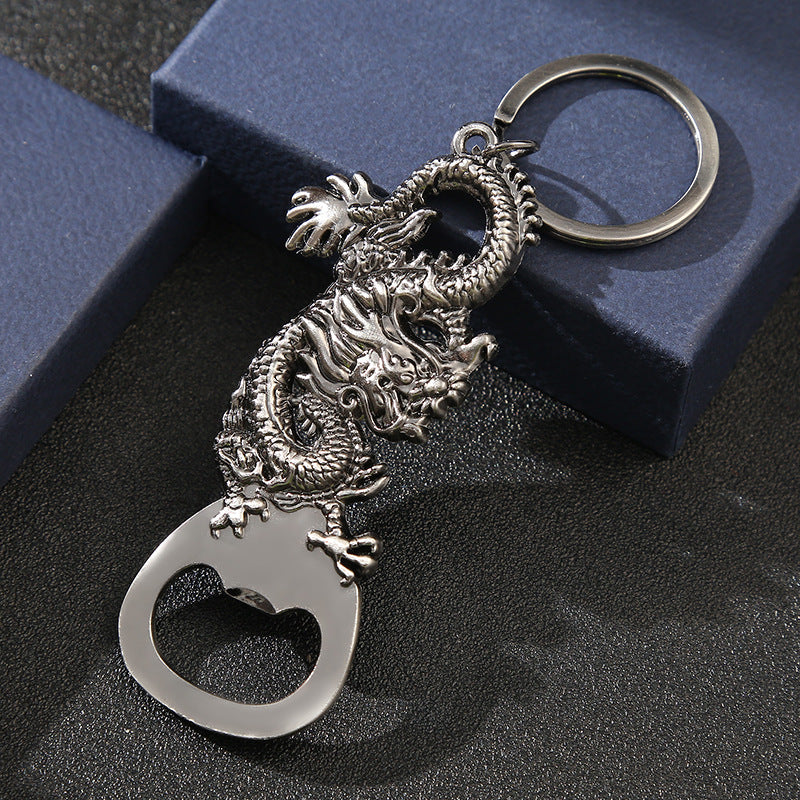 Such As Color Steel Keychain Dragon Bottle Opener
