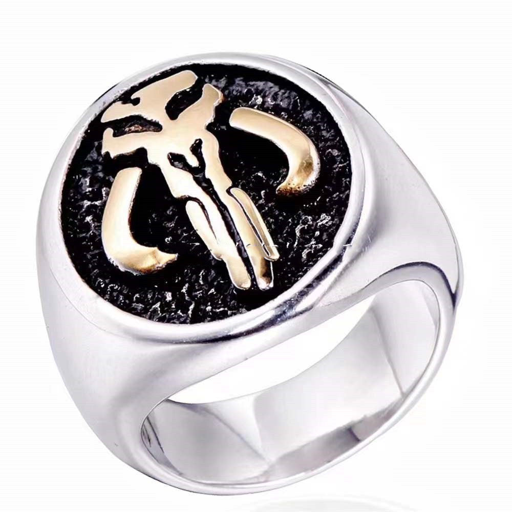 European And American Fashion Jewelry Men's Skull Ring