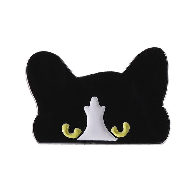 Creative Black Cat Cartoon Cute Brooch