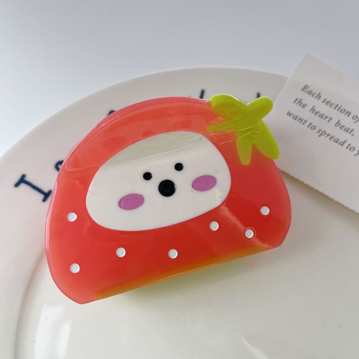 Cute Animal Acetate Shark Hairpin