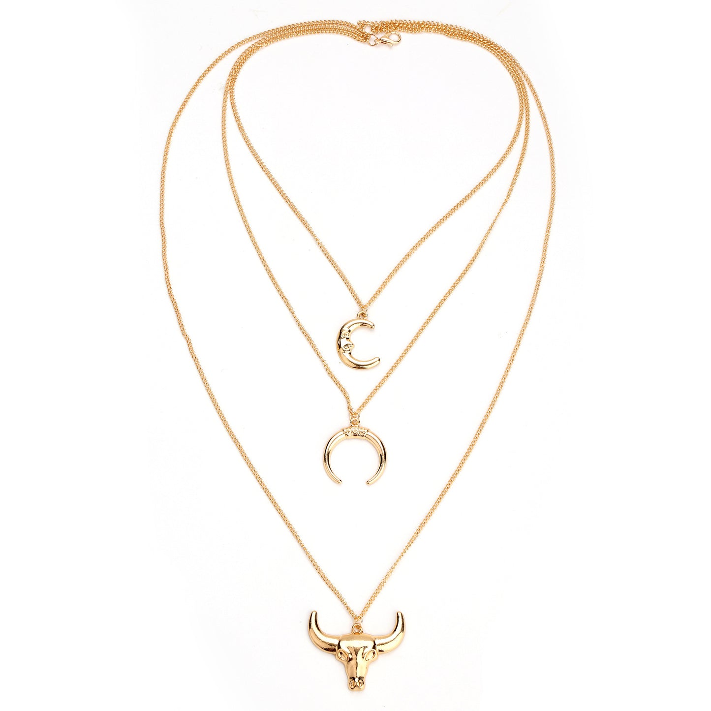 Jewelry Retro Ethnic Style Multi-layered Necklace