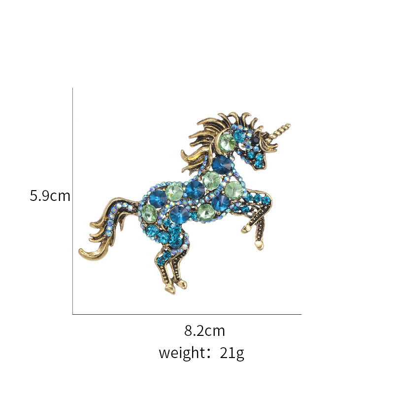 Fashion Diamond Inlaid Cartoon  Brooch