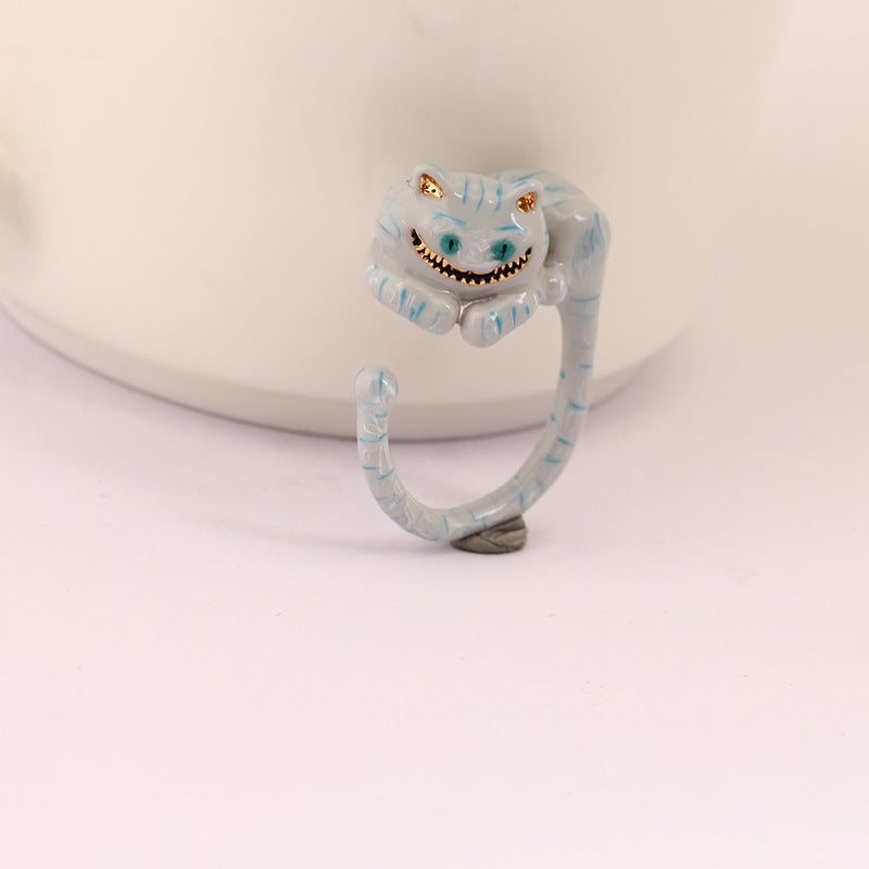 Boutique Cartoon Animal Ring Female Cat