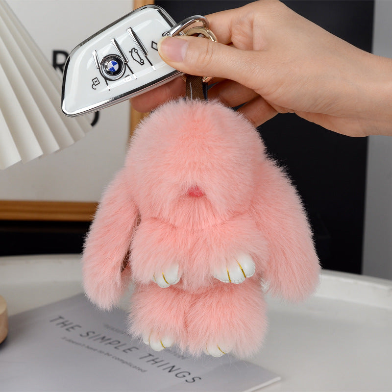 Creative Cartoon Plush Rabbit Keychain Pendant