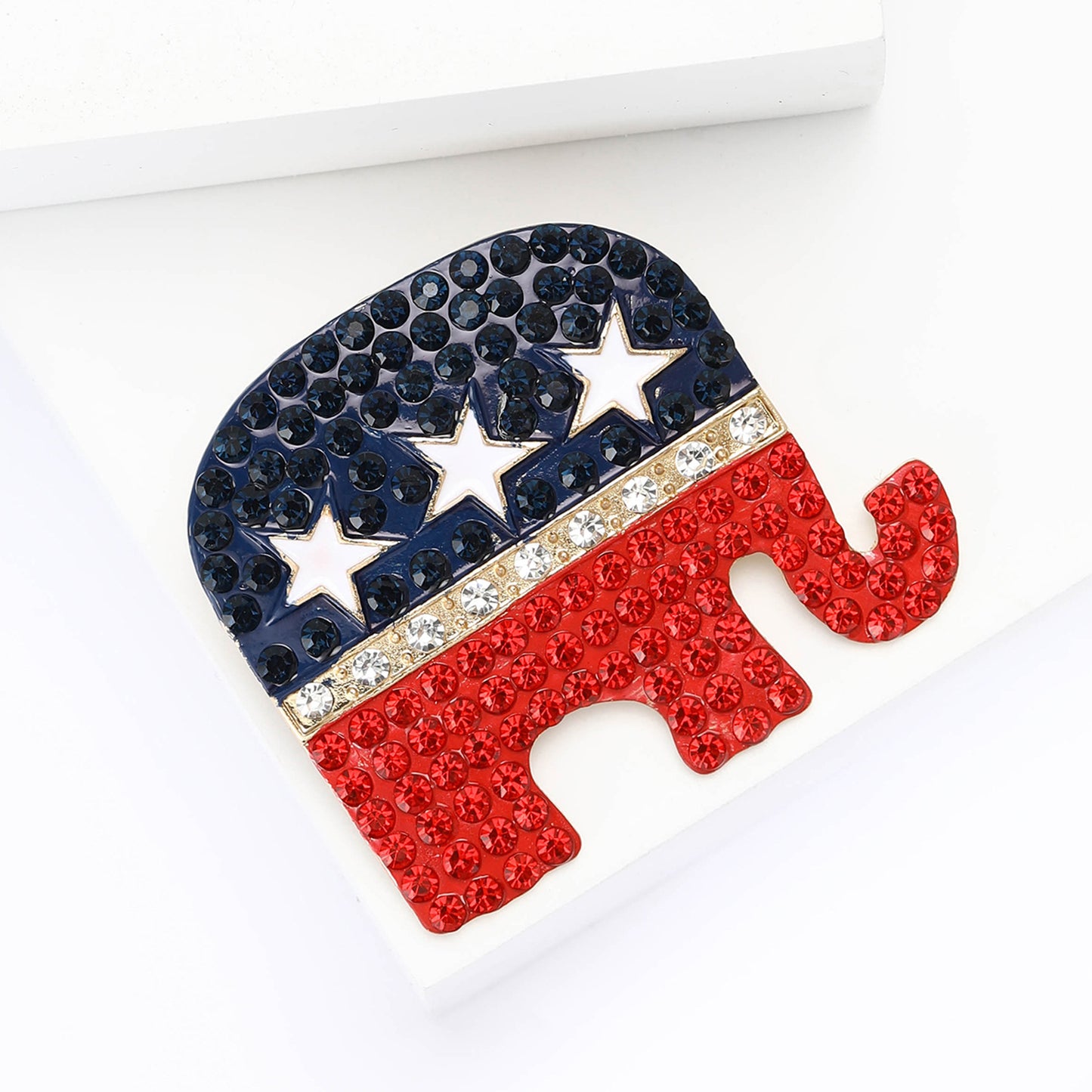 European And American Fashion Alloy Elephant Brooch