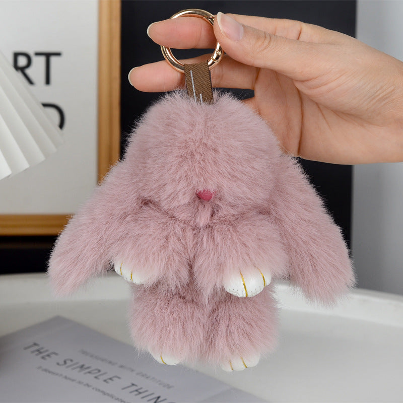 Creative Cartoon Plush Rabbit Keychain Pendant