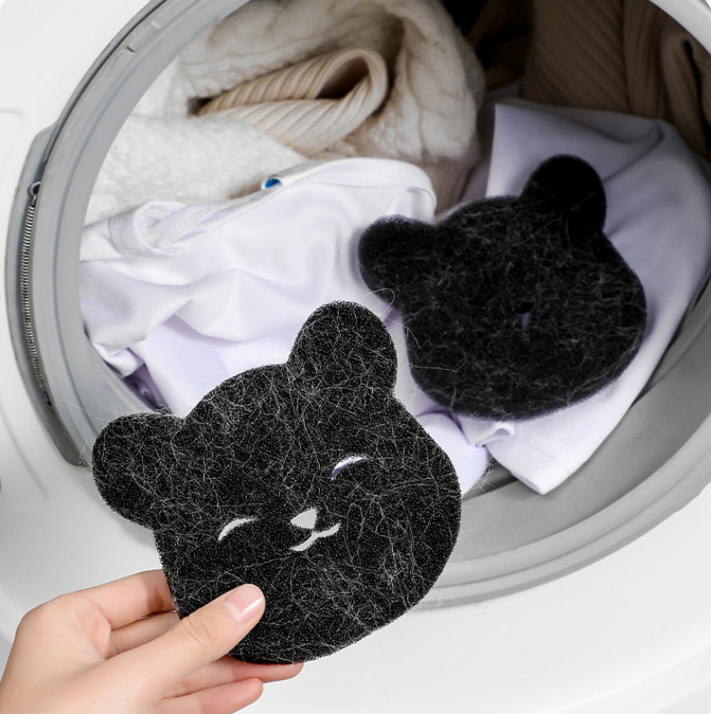 Little Bear Hair Sticker Washing Machine Pet Hair Filter