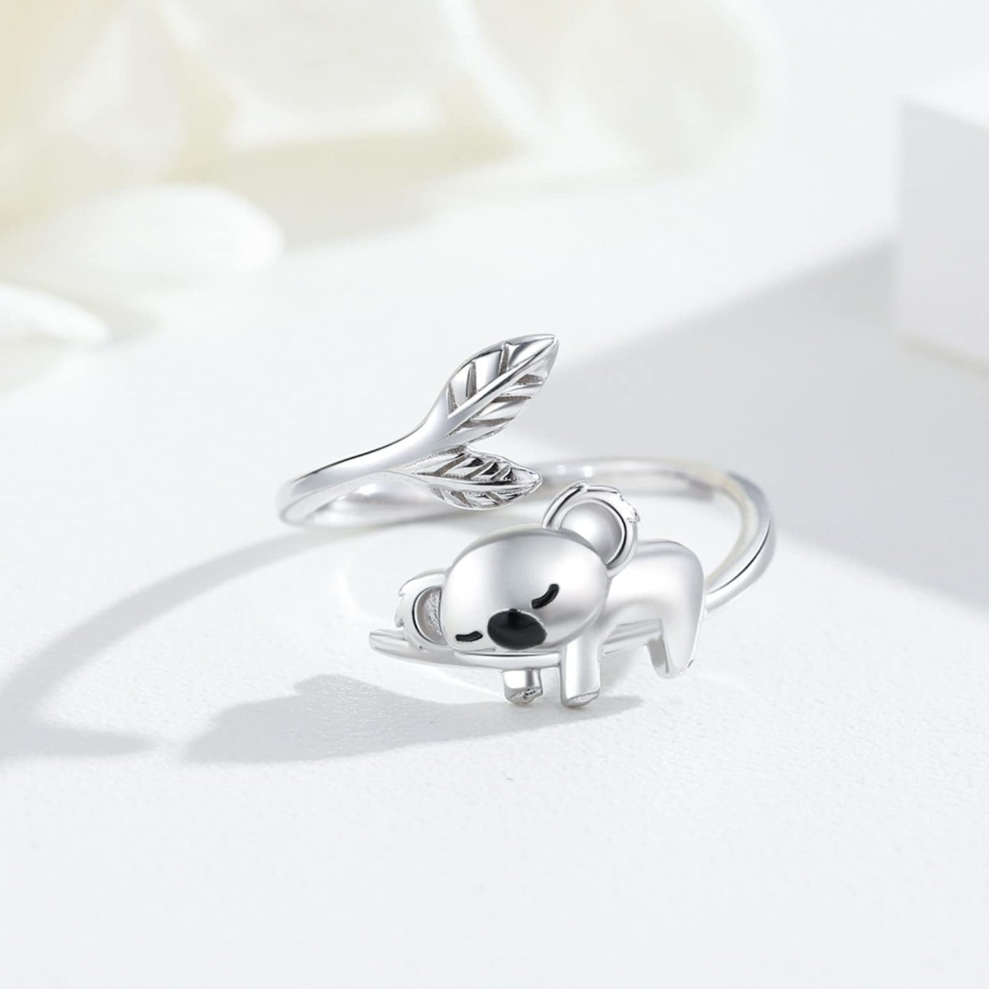 Personalized Simple Trendy Cute Animal Open Ring