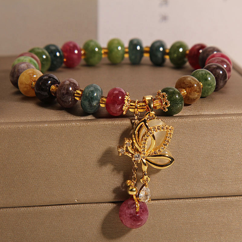 Colorful Bracelet Women's High-grade Butterfly