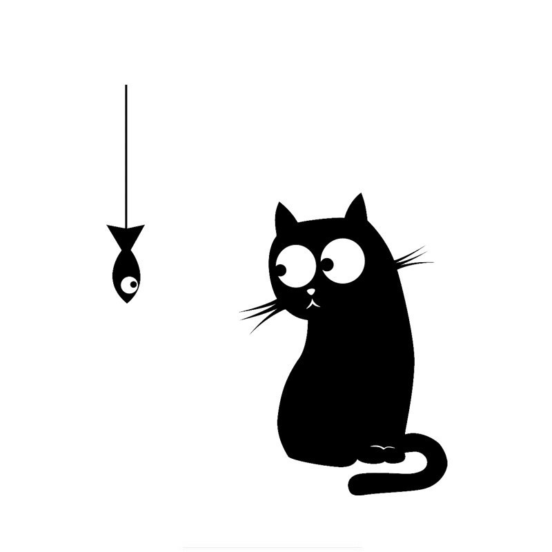 Funny Sticker Car Body Cover Scratch Motorcycle Decorative Sticker