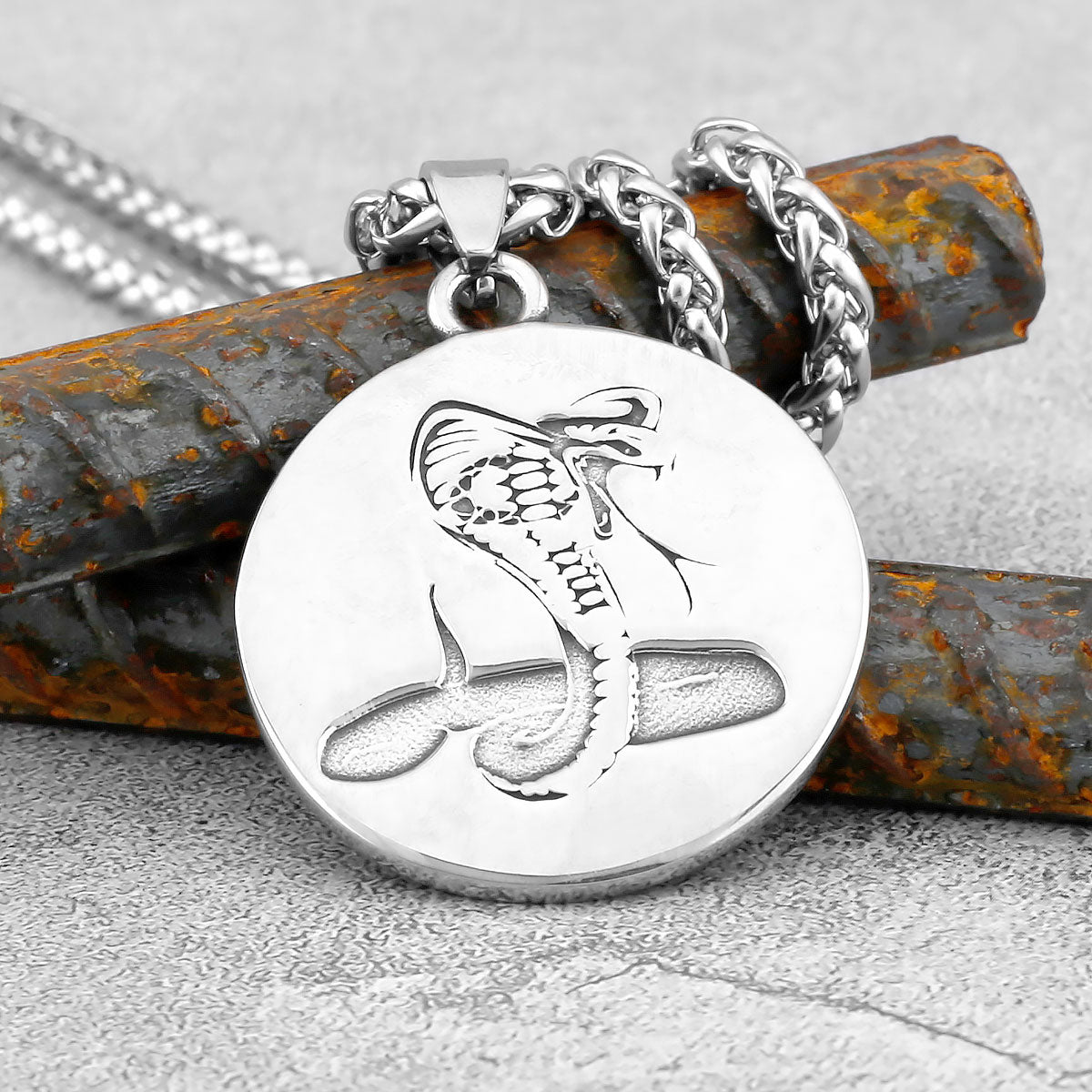 European And American Hip-hop Retro Titanium Steel Jewelry