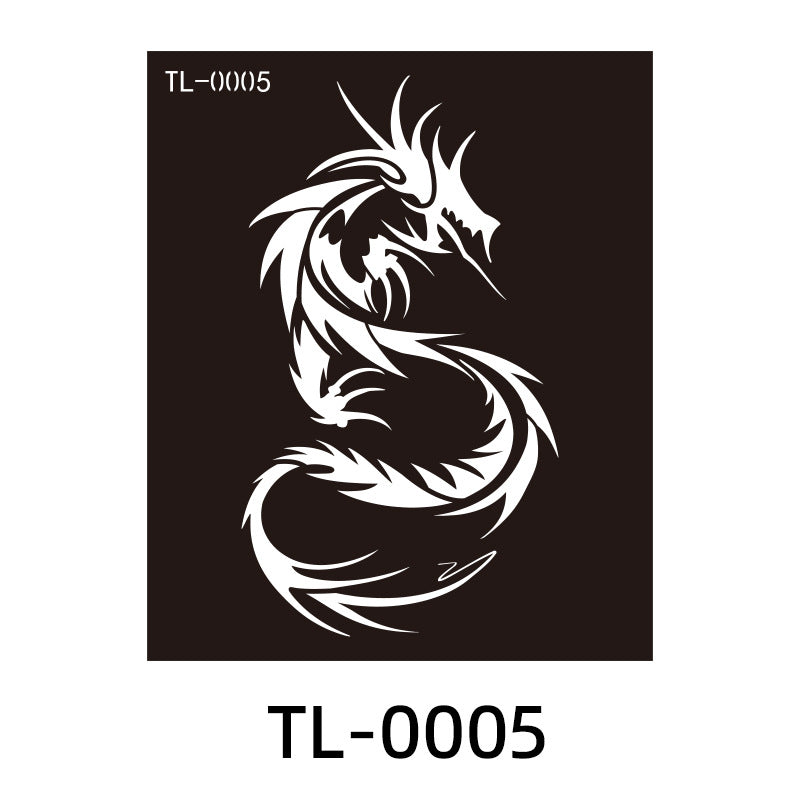 Hollow Tattoo Sticker Juice Inkjet Tattoo