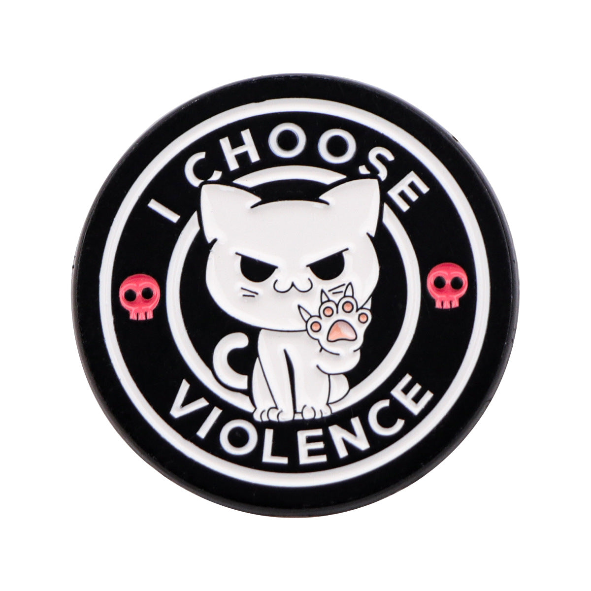 Cartoon Animal Black Cat Pin Alloy Badge