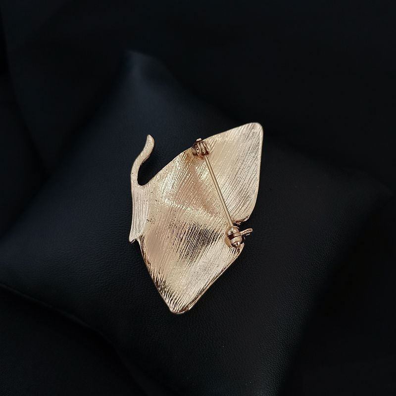 Vintage Butterfly Drip Glazed Enamel Brooch For Women