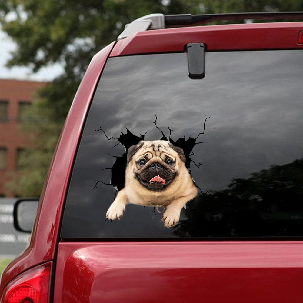 Smiling Rottweiler Body Sticker, Car Window Sticker, Reflective And Waterproof
